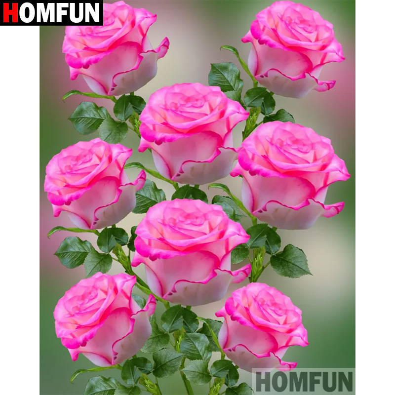 Embroidery Cross Stitch Patterns - HOMFUN Kim Cương Thêu 