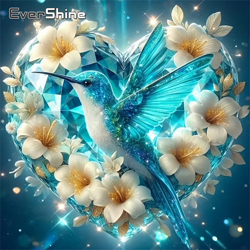 Embroidery Lovers - Evershine Diamond Mosaic Animal Bird Full