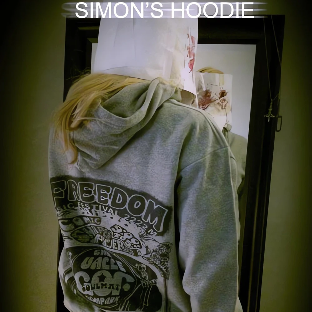 Embroidery Zip Up Hoodie - Simon Henriksson Zipped Hoodie Cry of