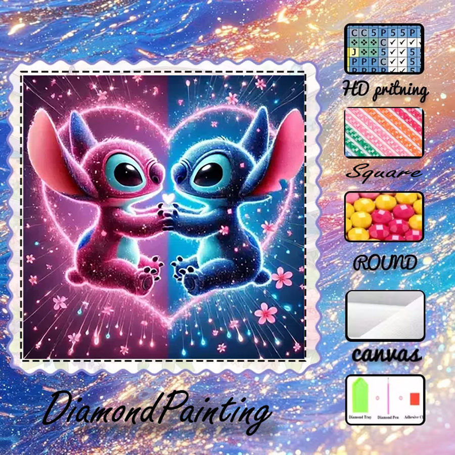 Embroidery Lovers - 1 piece - Potdemiel-5D-DIY - Flocking