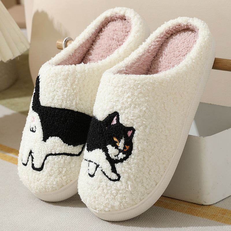 Embroidery Print - Winter Plush Cute Dachshund Embroidery Home