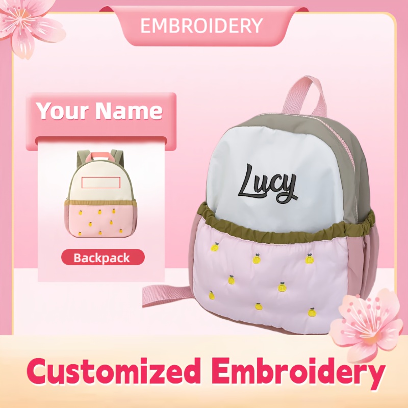 Embroidery Font Free - Customized Name Embroidery Cute Pineapple Embroidered