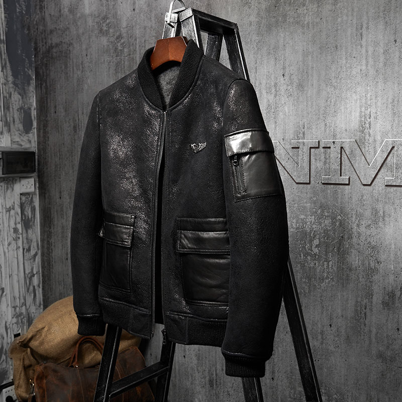 Denny&Dora Men's Shearling Coa - đánh giá và giá Embroidery In Australia