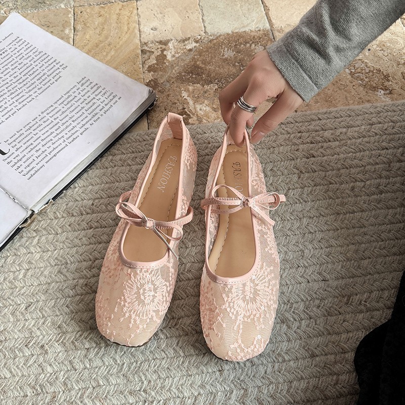 Women's Gentle Ballet Flat Sho - đánh giá và giá Embroidery Yes