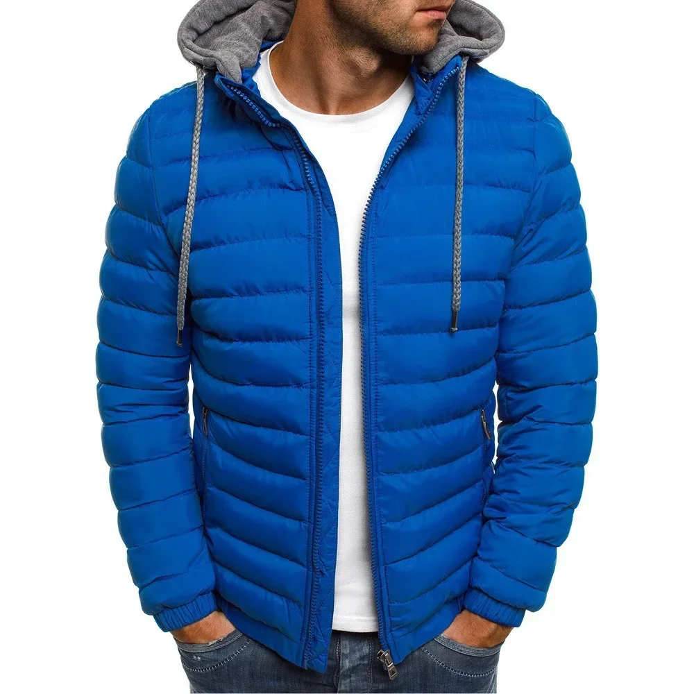 2026  Men Cotton Pad Parka Coa - đánh giá và giá Embroidery Zip Up Hoodie
