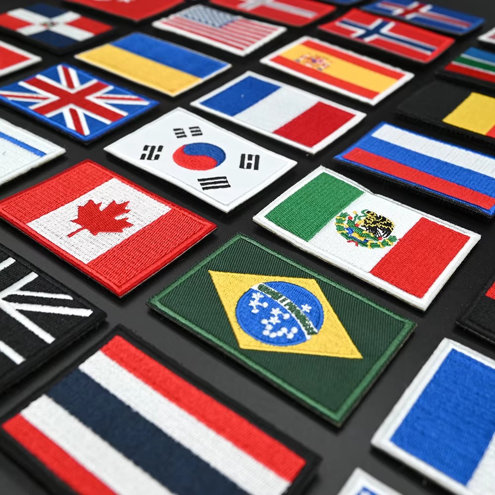Embroidery Flag Patch US UK Ca - đánh giá và giá Embroidery In Australia