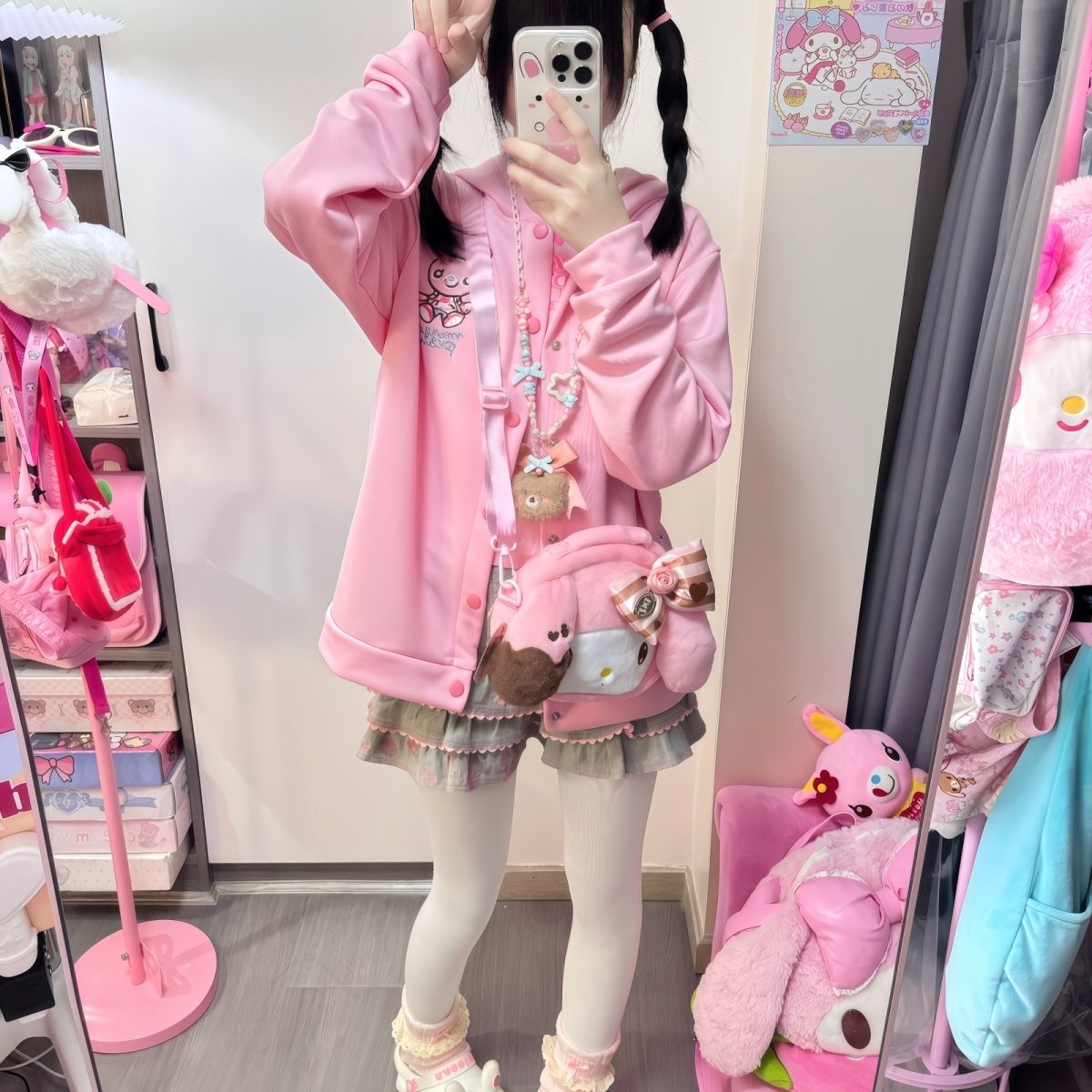 Japanese Cartoon Mp Embroidery - đánh giá và giá Embroidery Zip Up Hoodie