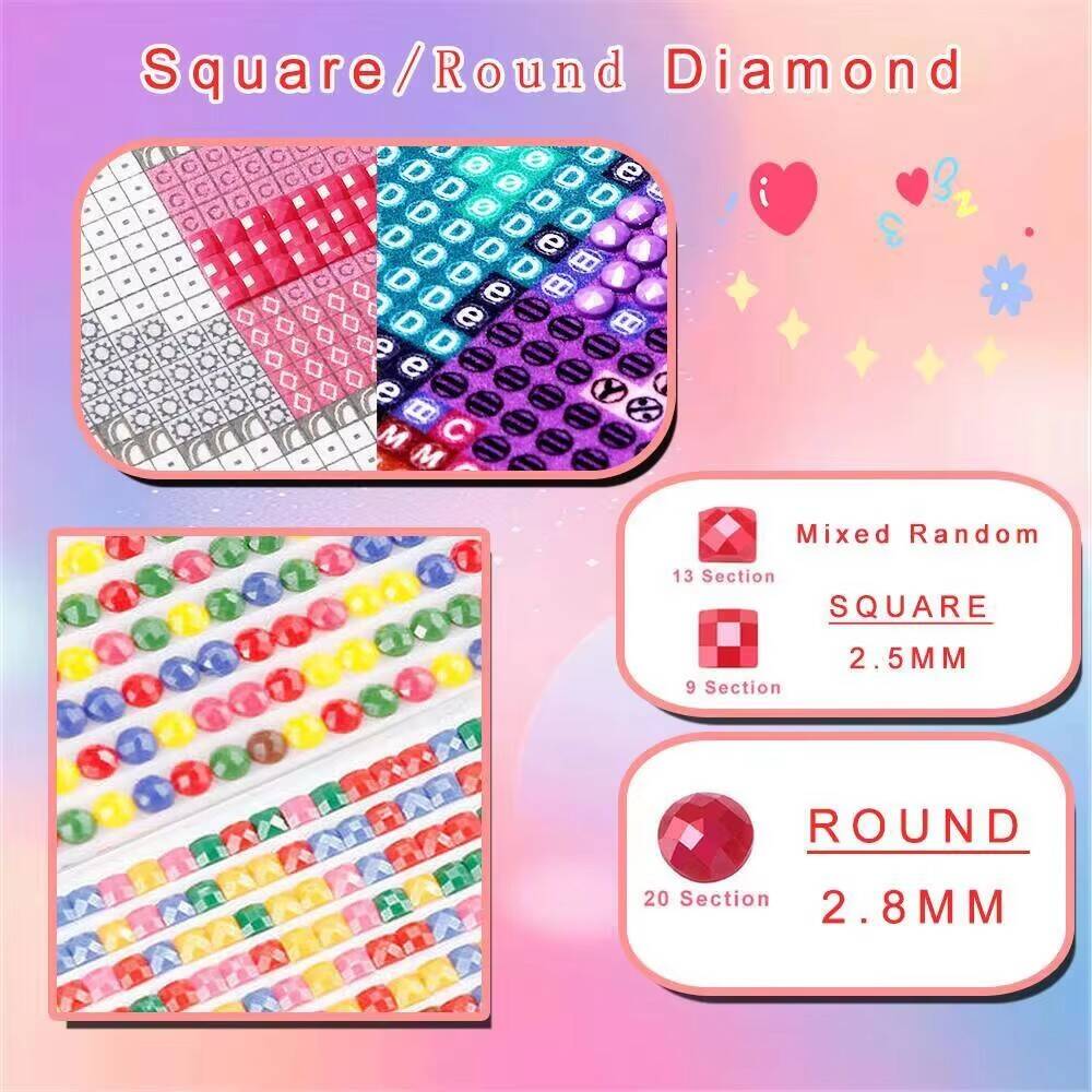 1pc frameless   Diamond Mosaic - đánh giá và giá Embroidery Rose