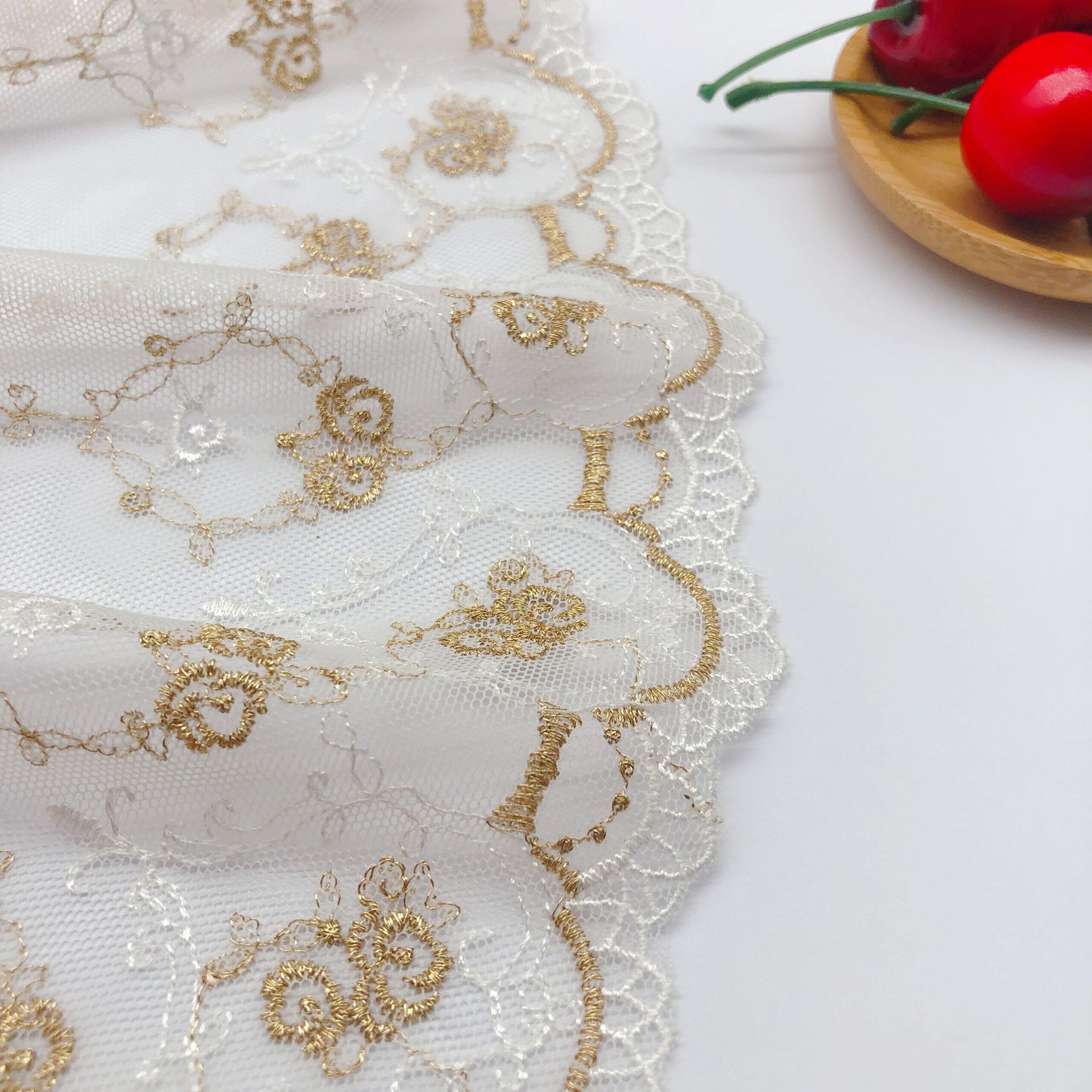 16.2CM Chiều Rộng Lưới Thêu Ch - đánh giá và giá Embroidery Rose