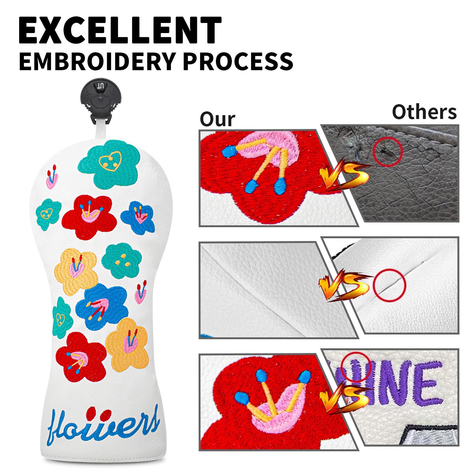 Flower Embroidery Water Resist - đánh giá và giá Embroidery Flower