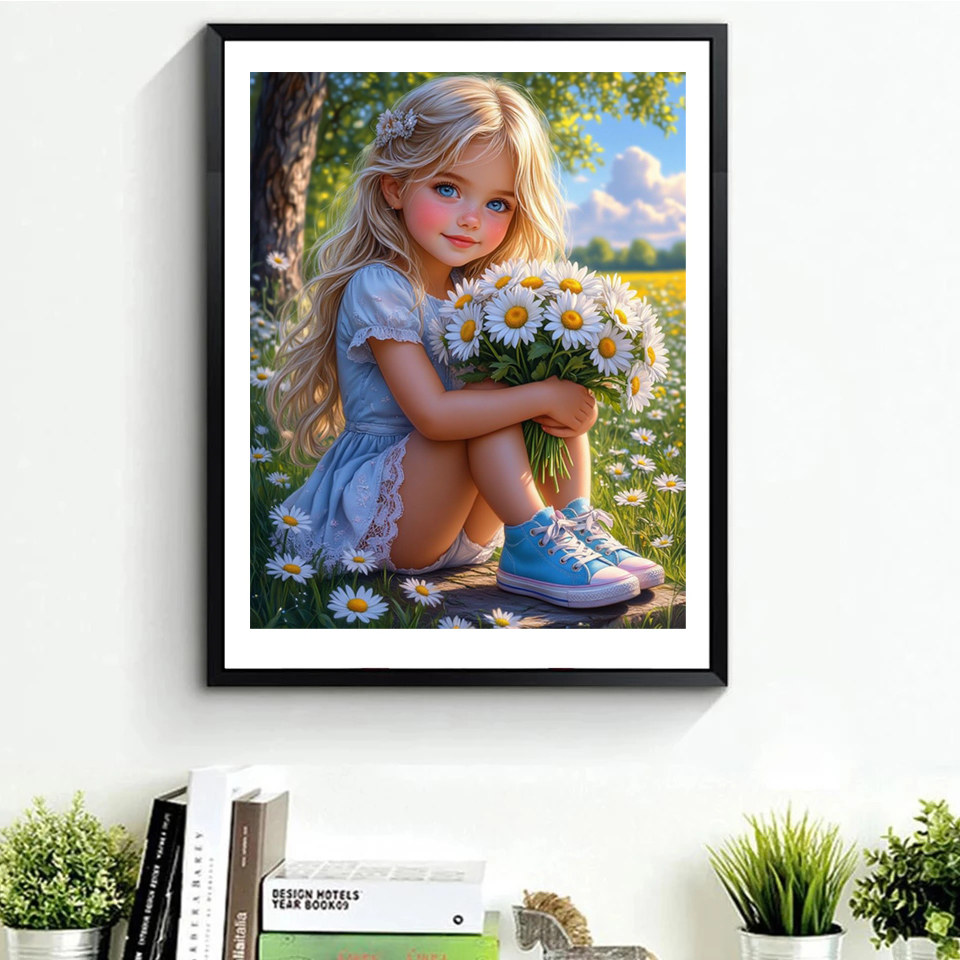 Frameless,5D DIY Diamond Paint - đánh giá và giá Embroidery Flower