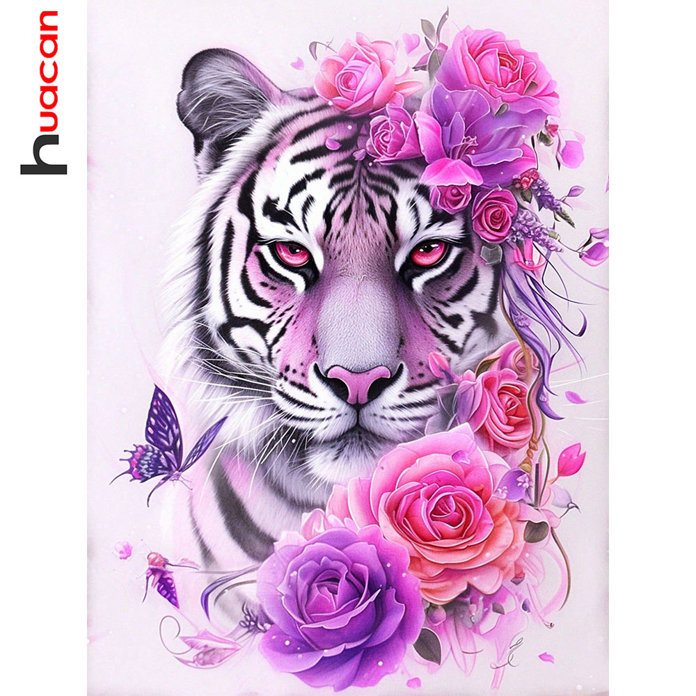 Huacan 5D DIY Diamond Painting - đánh giá và giá Embroidery Rose