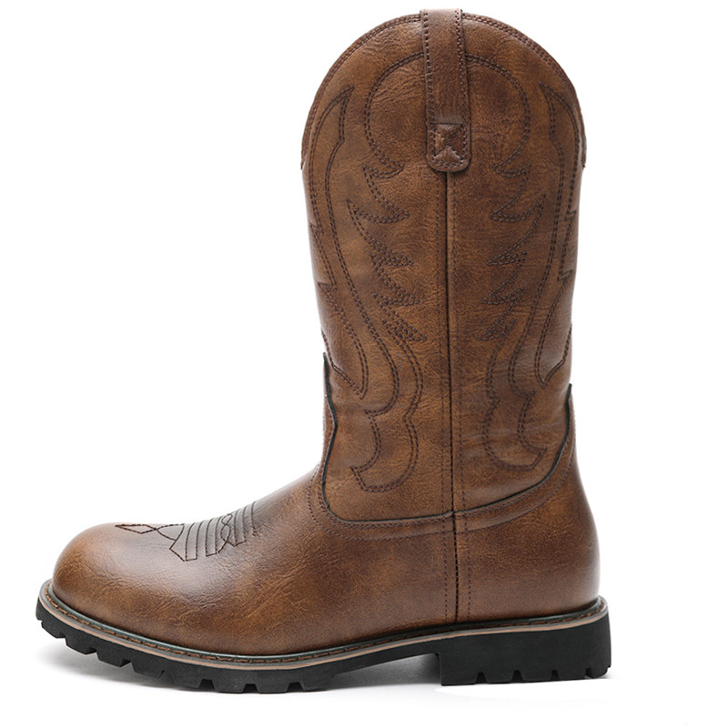 Large Size 48 Men's Boots Clas - đánh giá và giá Embroidery Print