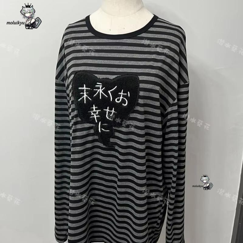 Y2K American Punk Vintage O Ne - đánh giá và giá Embroidery Cotton Shirt