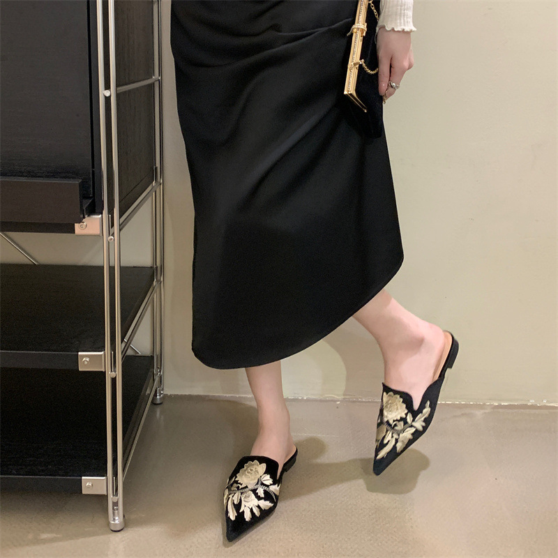 2026 New Women's Shoes Embroid - đánh giá và giá Embroidery Flower