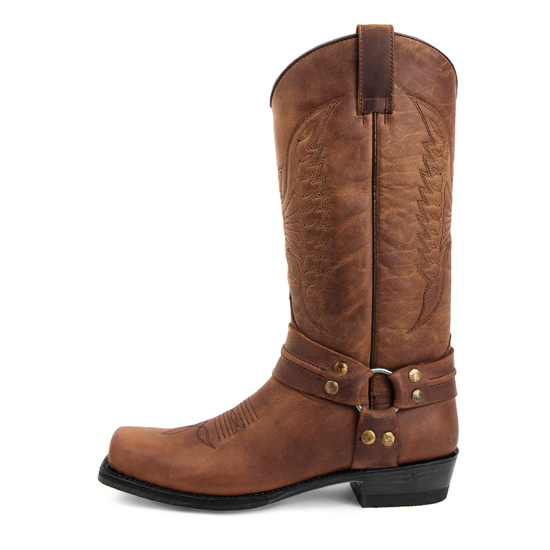 New Men's Motorcycle Boots Fas - đánh giá và giá Embroidery Yes