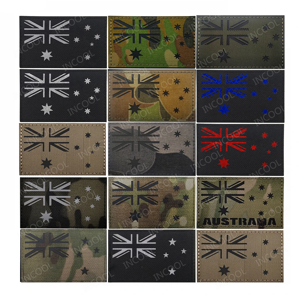 Australia Flags IR Reflective  - đánh giá và giá Embroidery In Australia