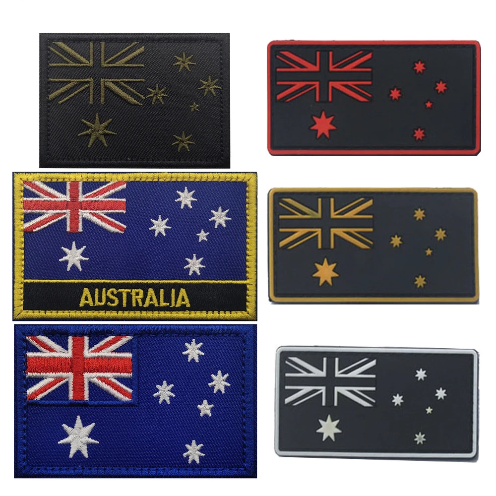 Australia Flags IR Reflective  - đánh giá và giá Embroidery In Australia