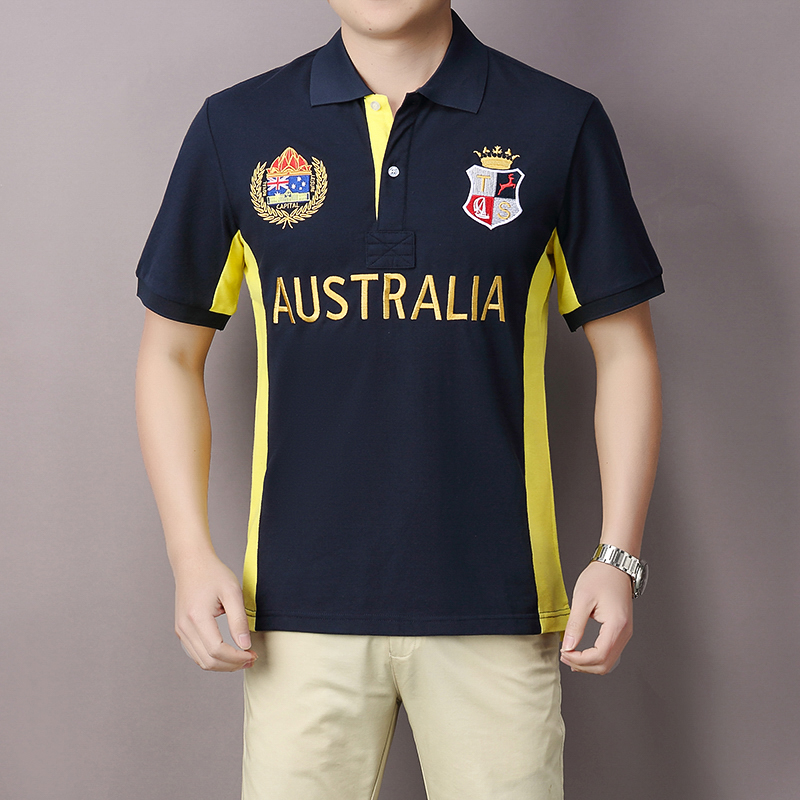 Men's Polo Shirt Australia Roy - đánh giá và giá Embroidery In Australia