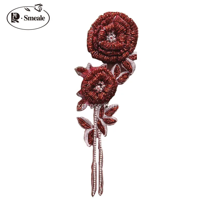 NEW Multicolor Handmade Beaded - đánh giá và giá Embroidery Rose