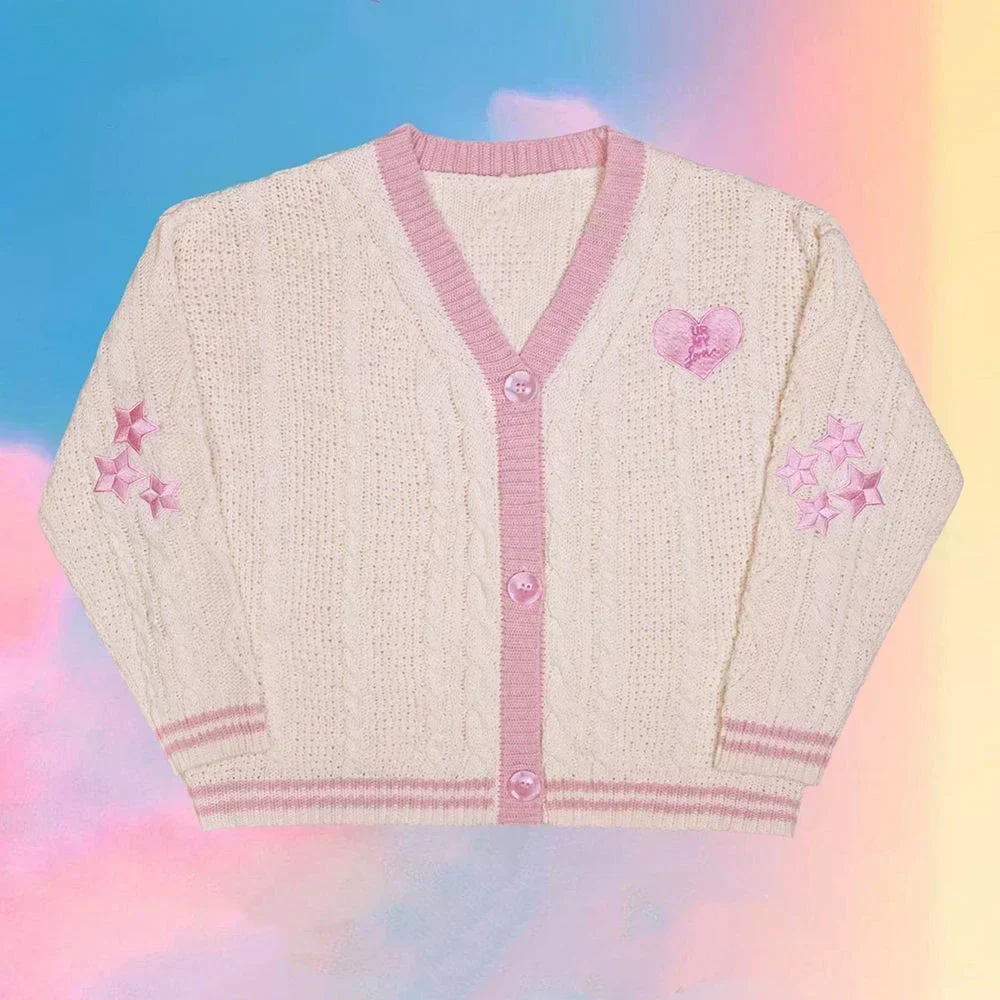 Lover Cardigan with Star Embro - đánh giá và giá Embroidery Lovers