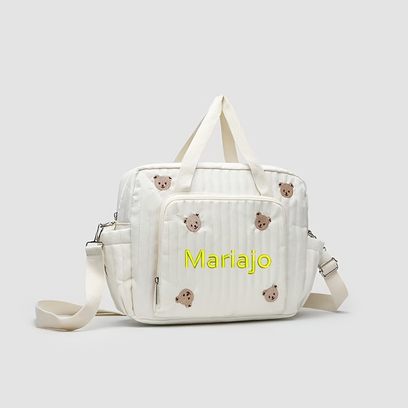 1PC Bear & tulip Pattern Trave - đánh giá và giá Embroidery Font Free