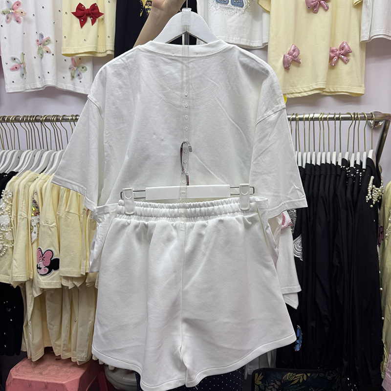 Summer Colorful 3D Flowers T-s - đánh giá và giá Embroidery Cotton Shirt