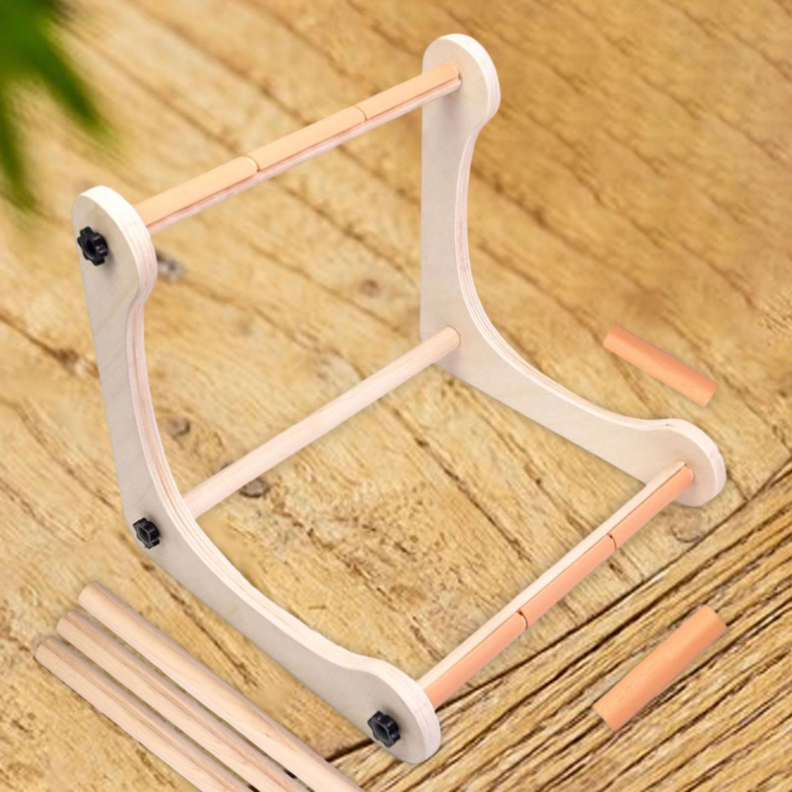 Wooden Embroidery Hoop Stand A - đánh giá và giá Embroidery Cross Stitch Patterns