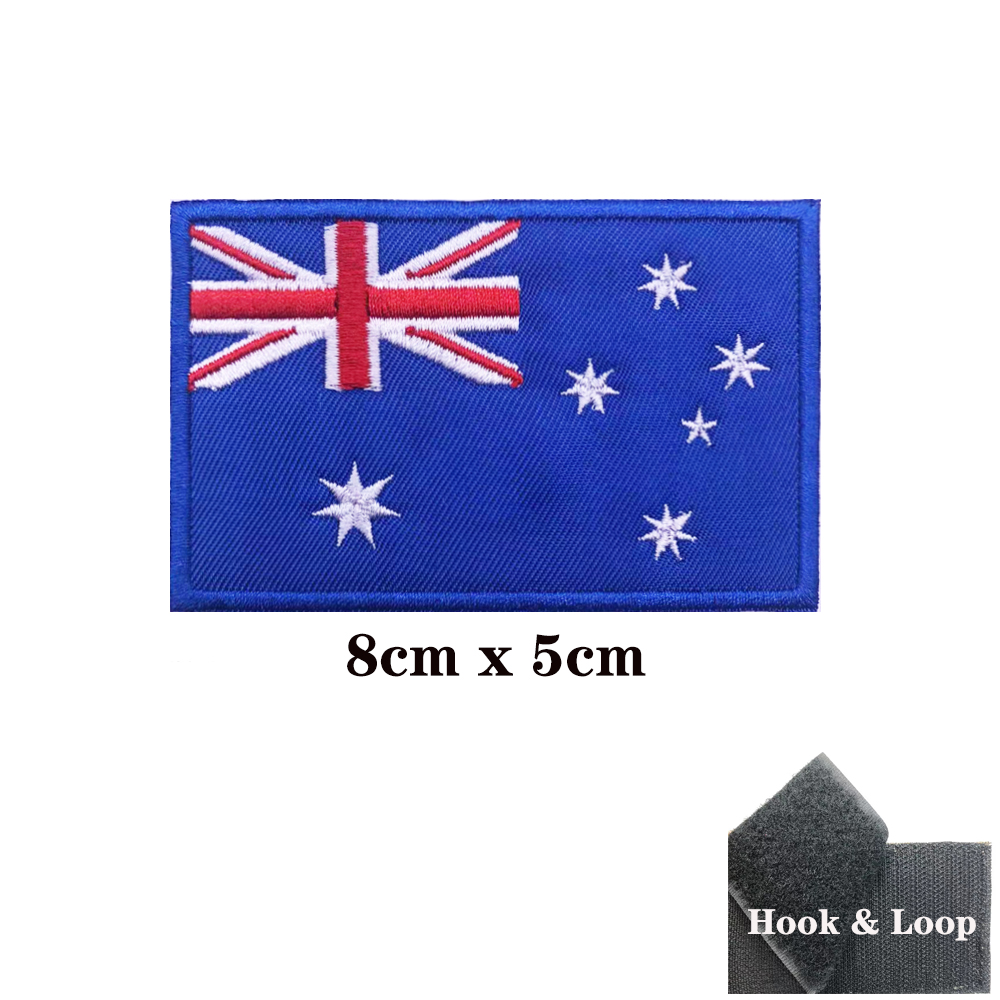 Australian flag Australia Patc - đánh giá và giá Embroidery In Australia