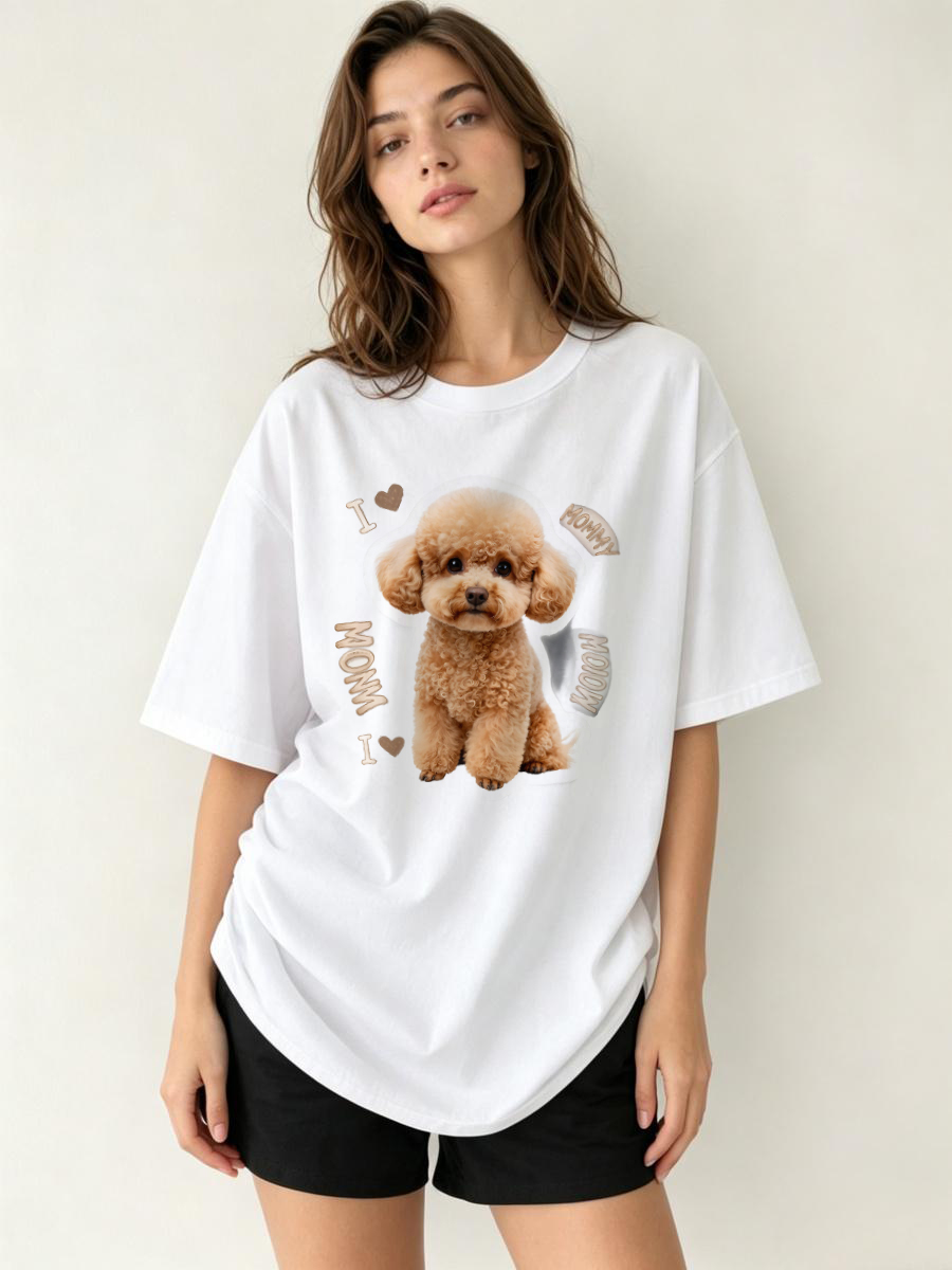 T-Shirt Animal Print Relaxed A - đánh giá và giá Embroidery Moisturizer