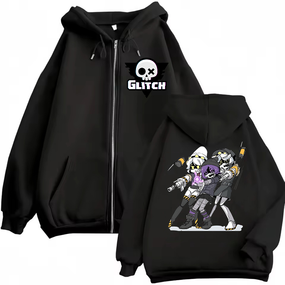 Anime Murder Drones Zipper Hoo - đánh giá và giá Embroidery Zip Up Hoodie