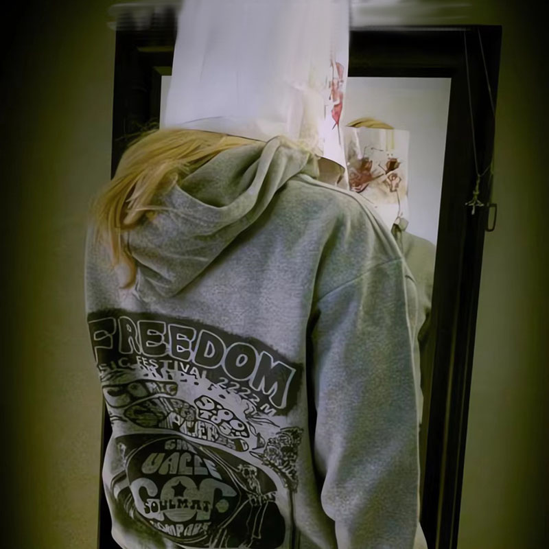 Zipped Hoodie Cry of Fear Simo - đánh giá và giá Embroidery Zip Up Hoodie
