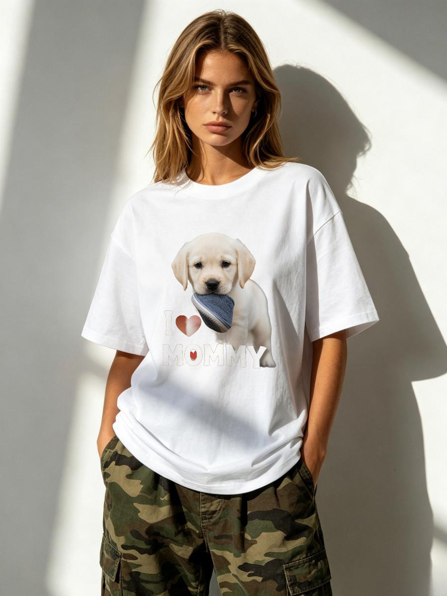 T-Shirt Animal Print Relaxed U - đánh giá và giá Embroidery Moisturizer