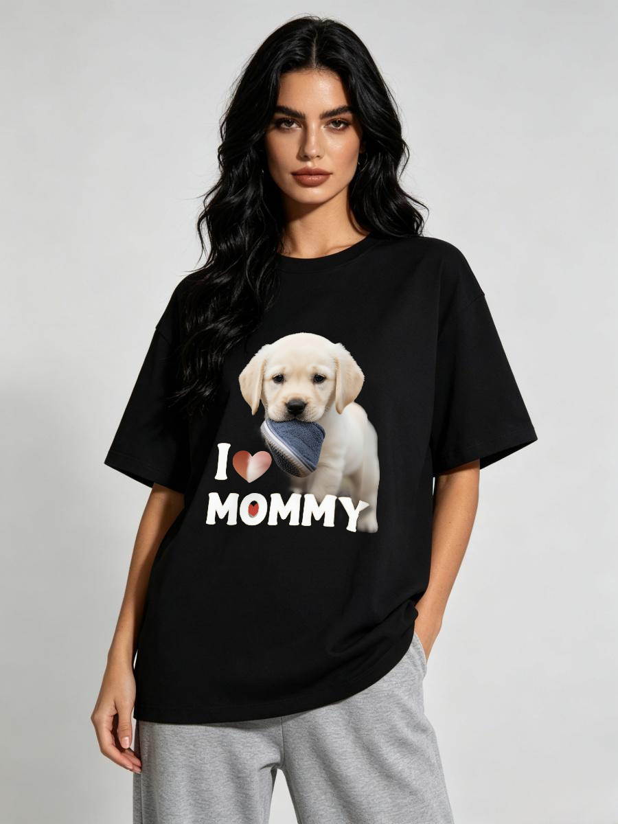 T-Shirt Animal Print Relaxed U - đánh giá và giá Embroidery Moisturizer