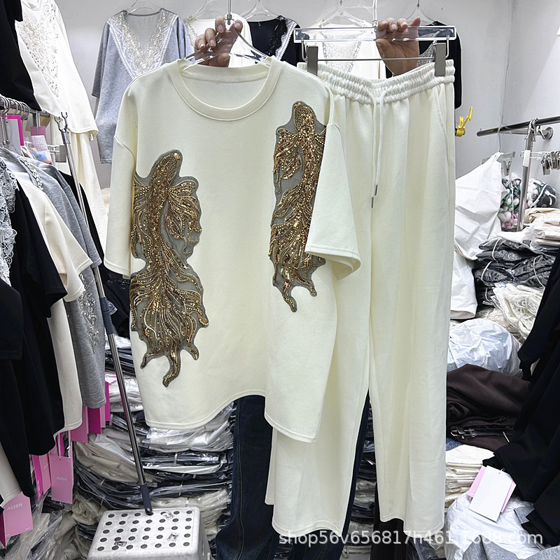 New Spring Summer Women Two-pi - đánh giá và giá Embroidery Cotton Shirt