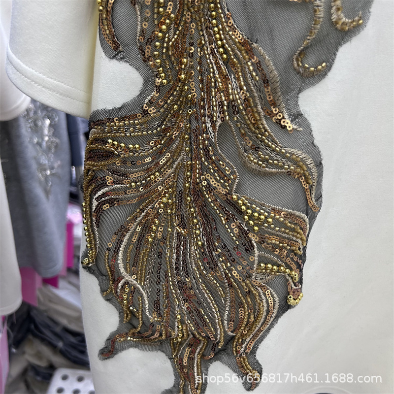 New Spring Summer Women Two-pi - đánh giá và giá Embroidery Cotton Shirt