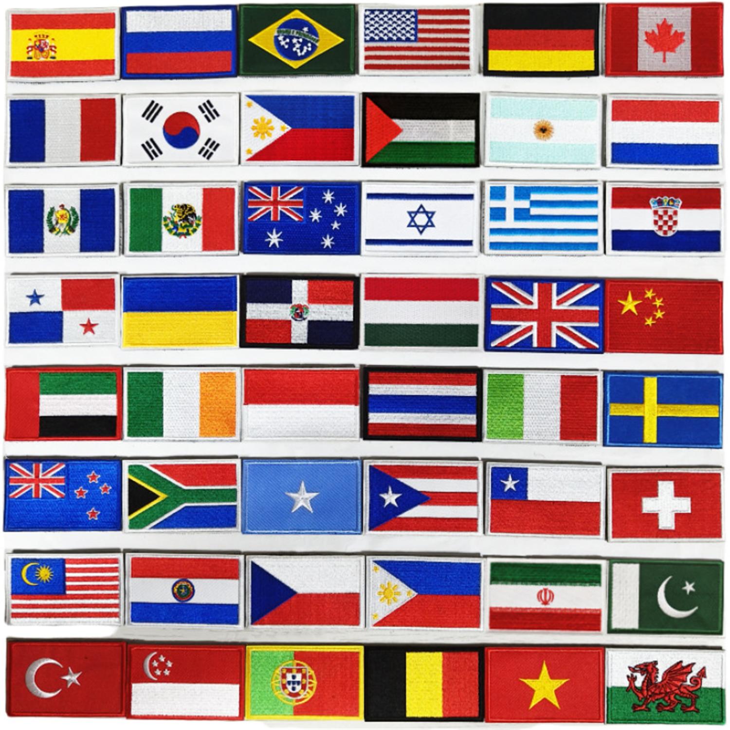 Embroidery Flag Patch US UK Ca - đánh giá và giá Embroidery In Australia