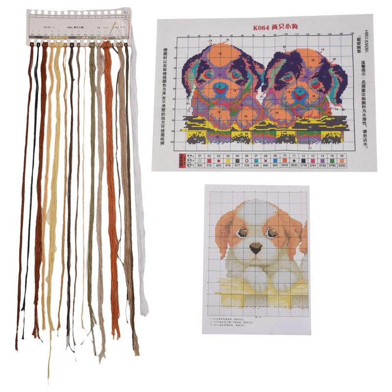 DIY Hand Knitting Print Set Em - đánh giá và giá Embroidery Print