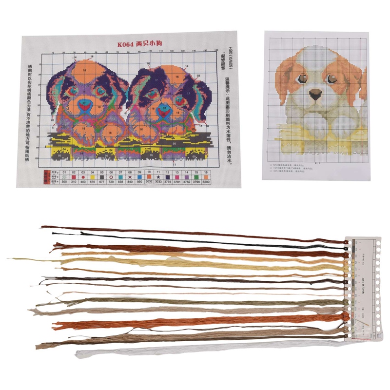 DIY Hand Knitting Print Set Em - đánh giá và giá Embroidery Print