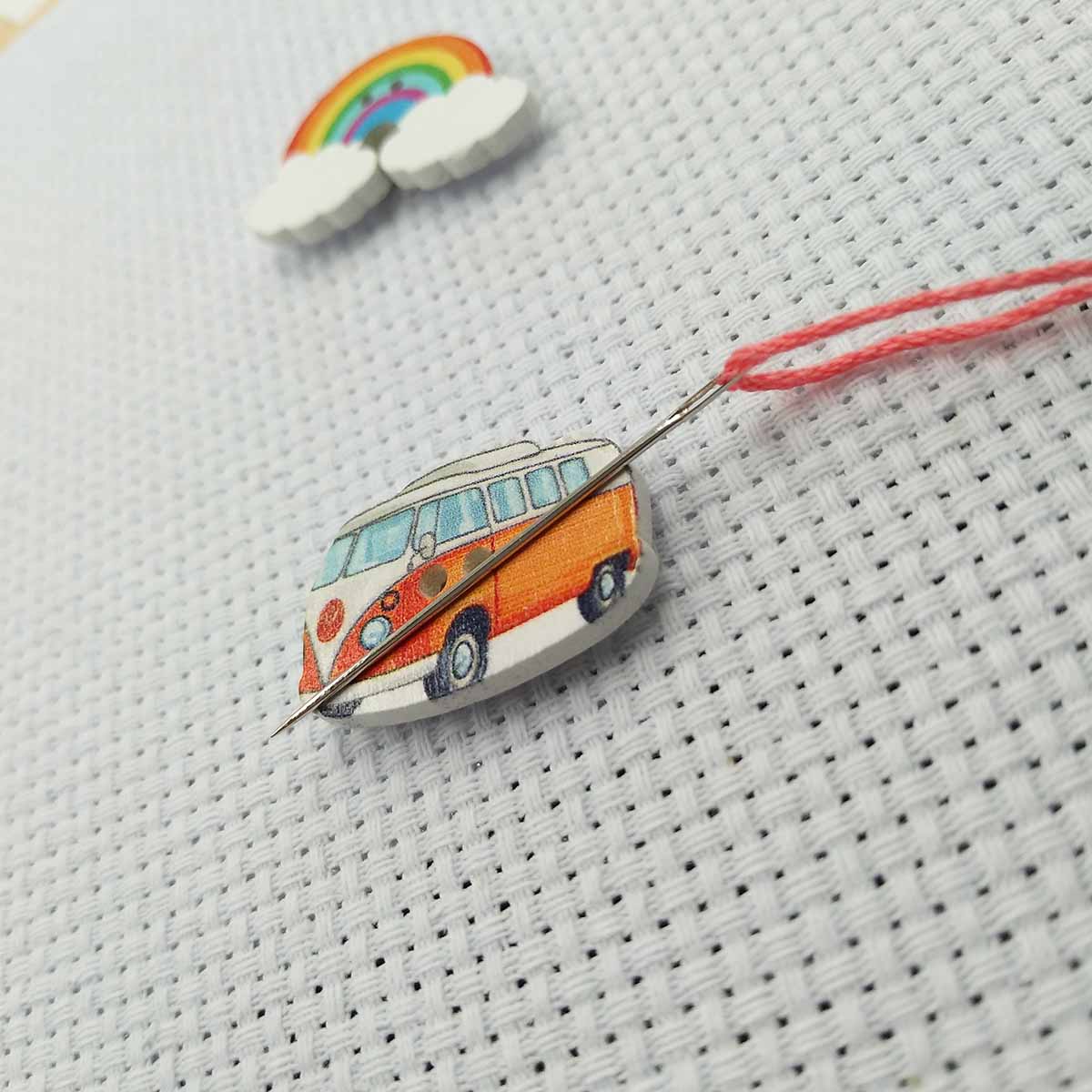 Needle Minders Wood Sewing Mac - đánh giá và giá Embroidery Cross Stitch Patterns
